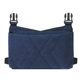 Pannello frontale Helikon-Tex Guardian Kangaroo Flap in Cordura per plate carrier, con tasca a scatola, superficie velcro e aggancio a due fibbie, colore Sentinel Blue
