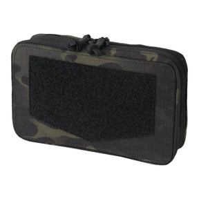 Tasca admin Helikon-Tex Guardian in Cordura per telefono e mappe, con tasche trasparenti, adattatore a velcro e aggancio MOLLE/PALS, colore Multicam Black