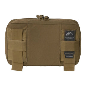 Tasca admin Helikon-Tex Guardian in Cordura per telefono e mappe, con tasche trasparenti, adattatore a velcro e aggancio MOLLE/PALS, vista posteriore