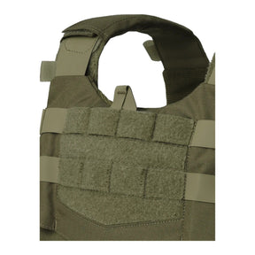 Gilet tattico Helikon-Tex Guardian Plate Carrier in Cordura 500D porta piastre balistiche, con pannellatura MOLLE/PALS, maniglia di evacuazione e pannelli velcro, in azione