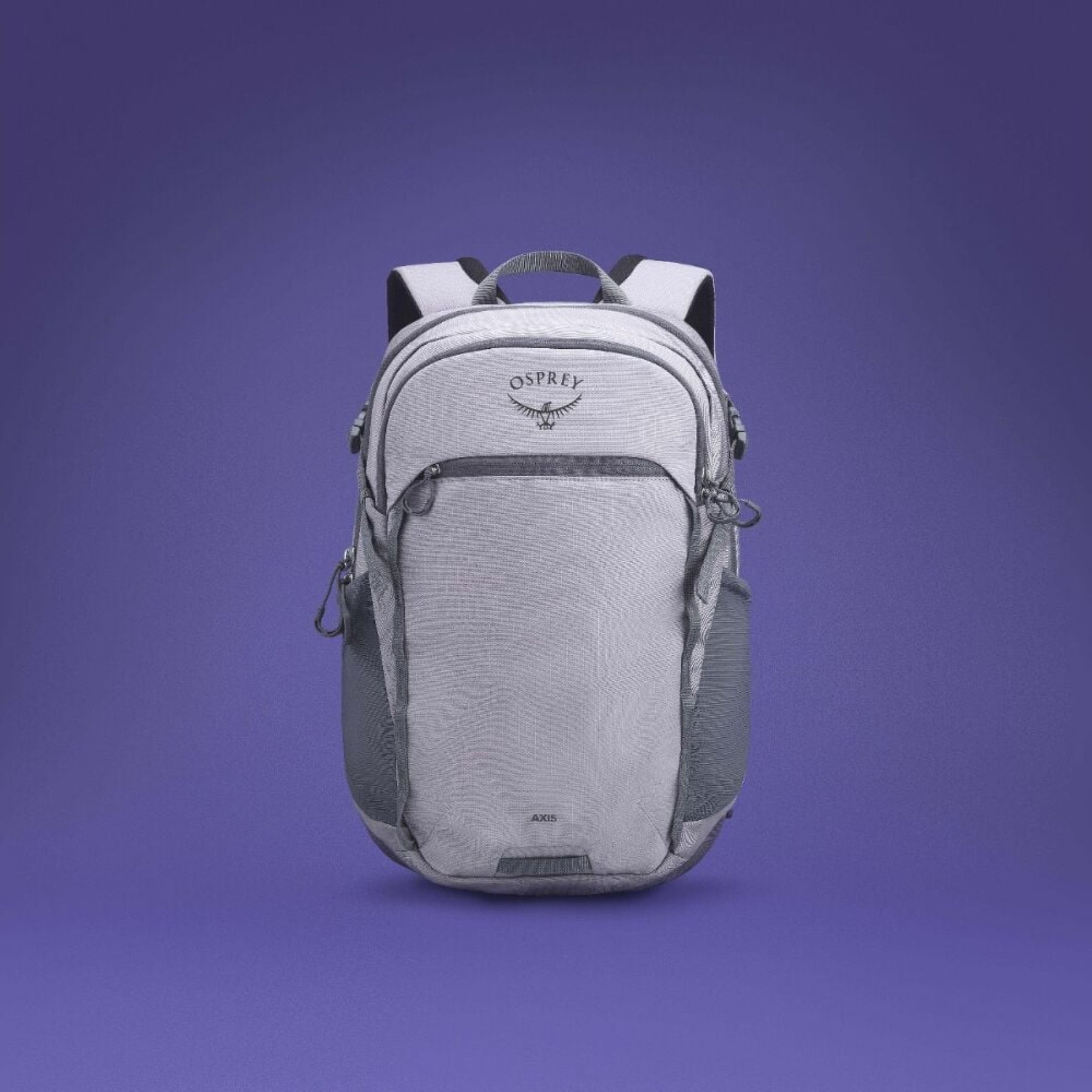 Osprey AXIS 24 zaino da 24 Litri, con spallacci e pannello posteriore imbottiti, scomparto principale con cerniera, ideale per uso quotidiano o escursionismo leggero.