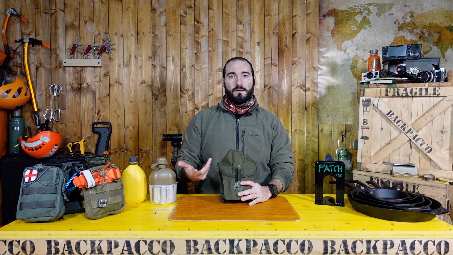 Paolo di backpacco spiega la savotta canteen pouch