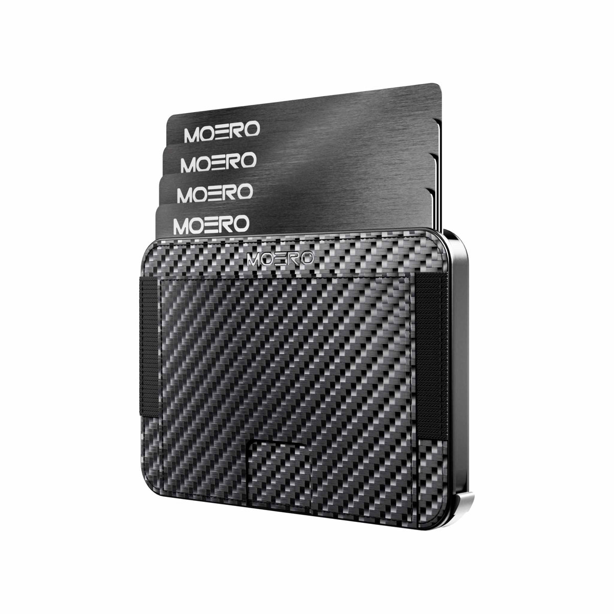 MOERO | M2 PRO CARBON BLACK - Portafoglio MagSafe