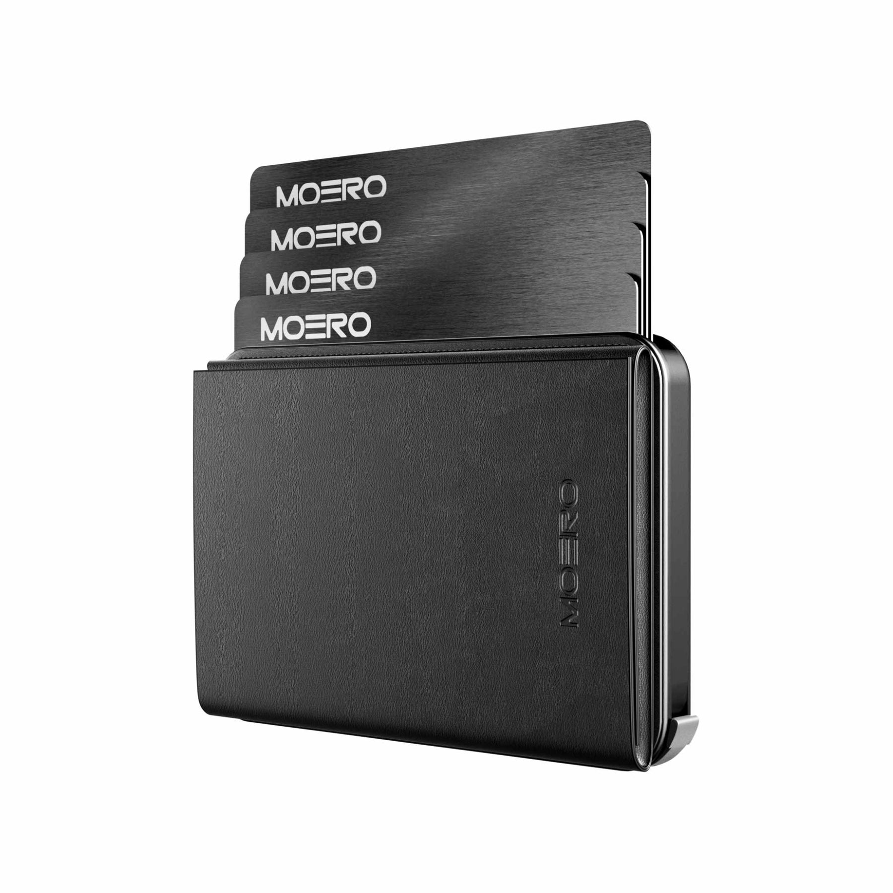 MOERO | M2 PRO PLUS BLACK - Portafoglio MagSafe