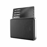 MOERO | M2 PRO PLUS BLACK - Portafoglio MagSafe - BackPacco - BP-MOERO-M2-PROPLUS-BLACK-GRY