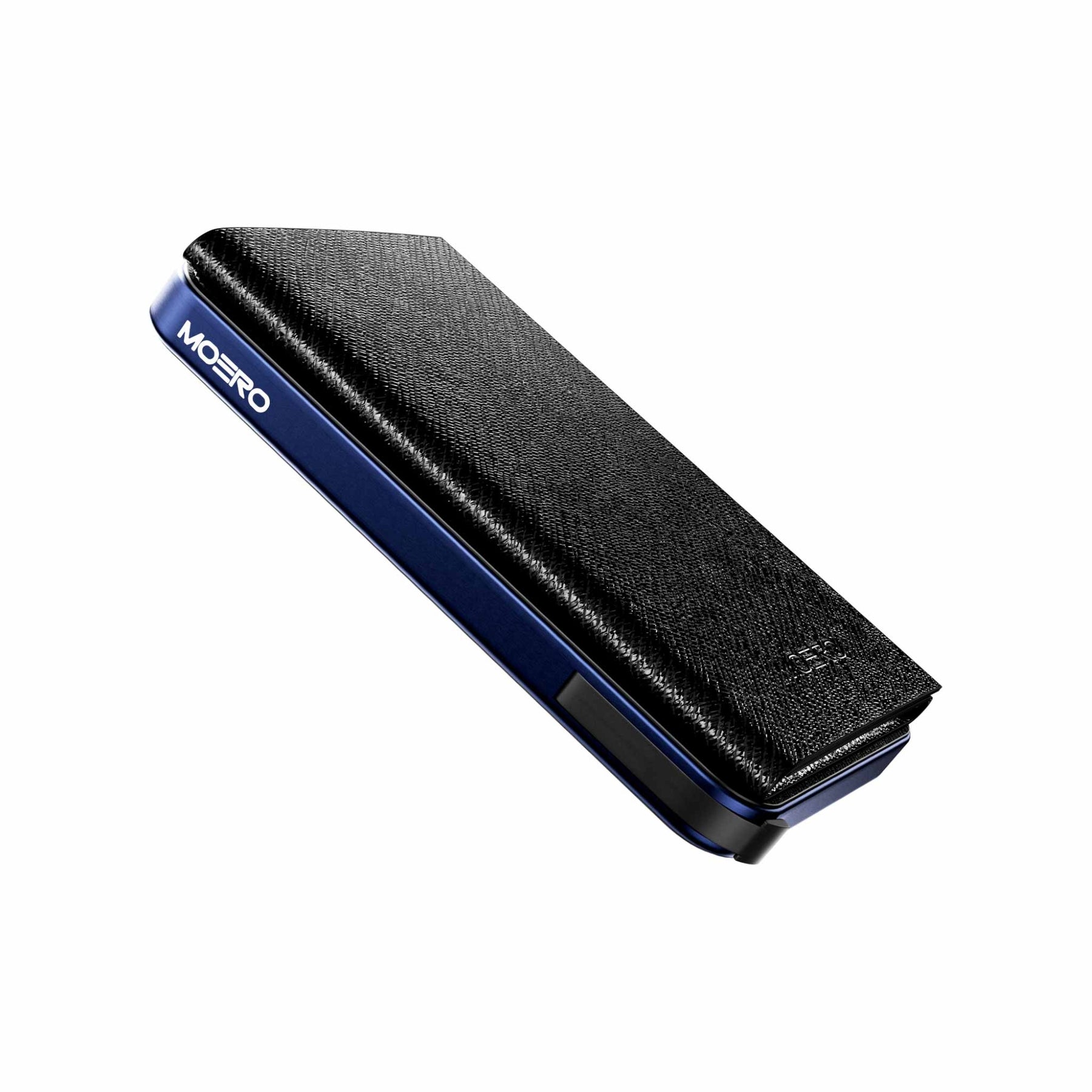 MOERO | M2 PRO PLUS SAFFIANO BLACK - Portafoglio MagSafe