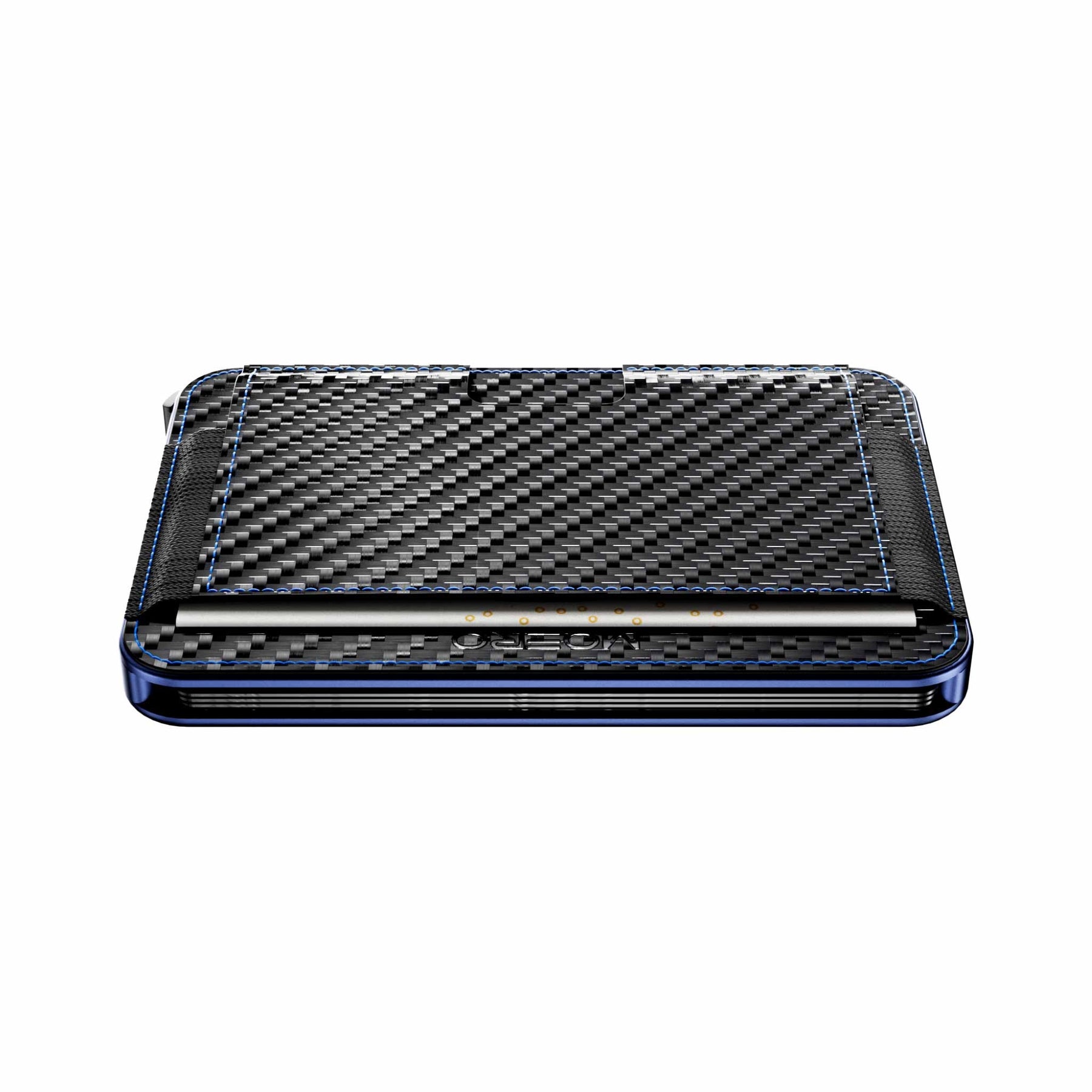 MOERO | M2 PRO CARBON RACING BLUE - Portafoglio MagSafe