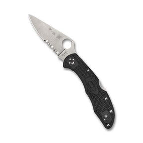 SPYDERCO | DELICA 4 LIGHTWEIGHT - Coltello chiudibile EDC - BackPacco - BP-SPYDERCO-C11FPSBKRD