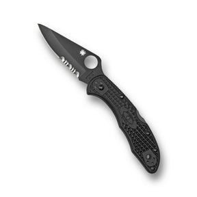SPYDERCO | DELICA 4 LIGHTWEIGHT - Coltello chiudibile EDC - BackPacco - BP-SPYDERCO-C11PSBBK