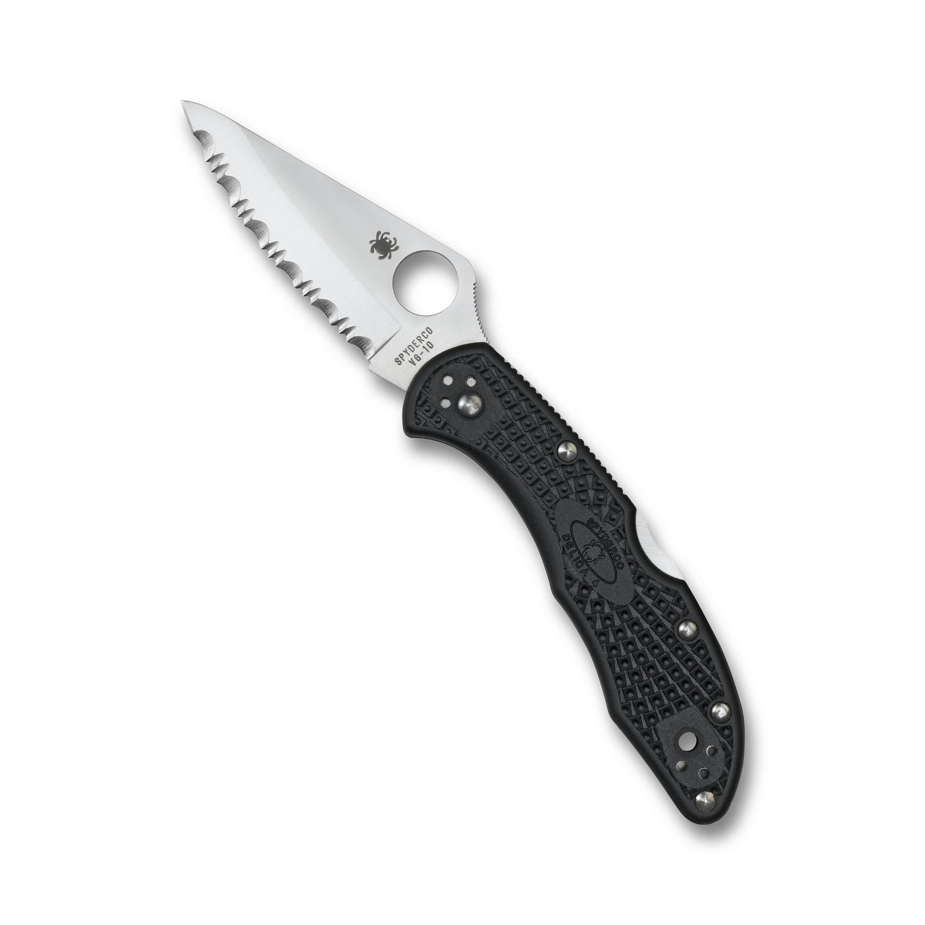 SPYDERCO | DELICA 4 LIGHTWEIGHT - Coltello chiudibile EDC - BackPacco - BP-SPYDERCO-C11SBK