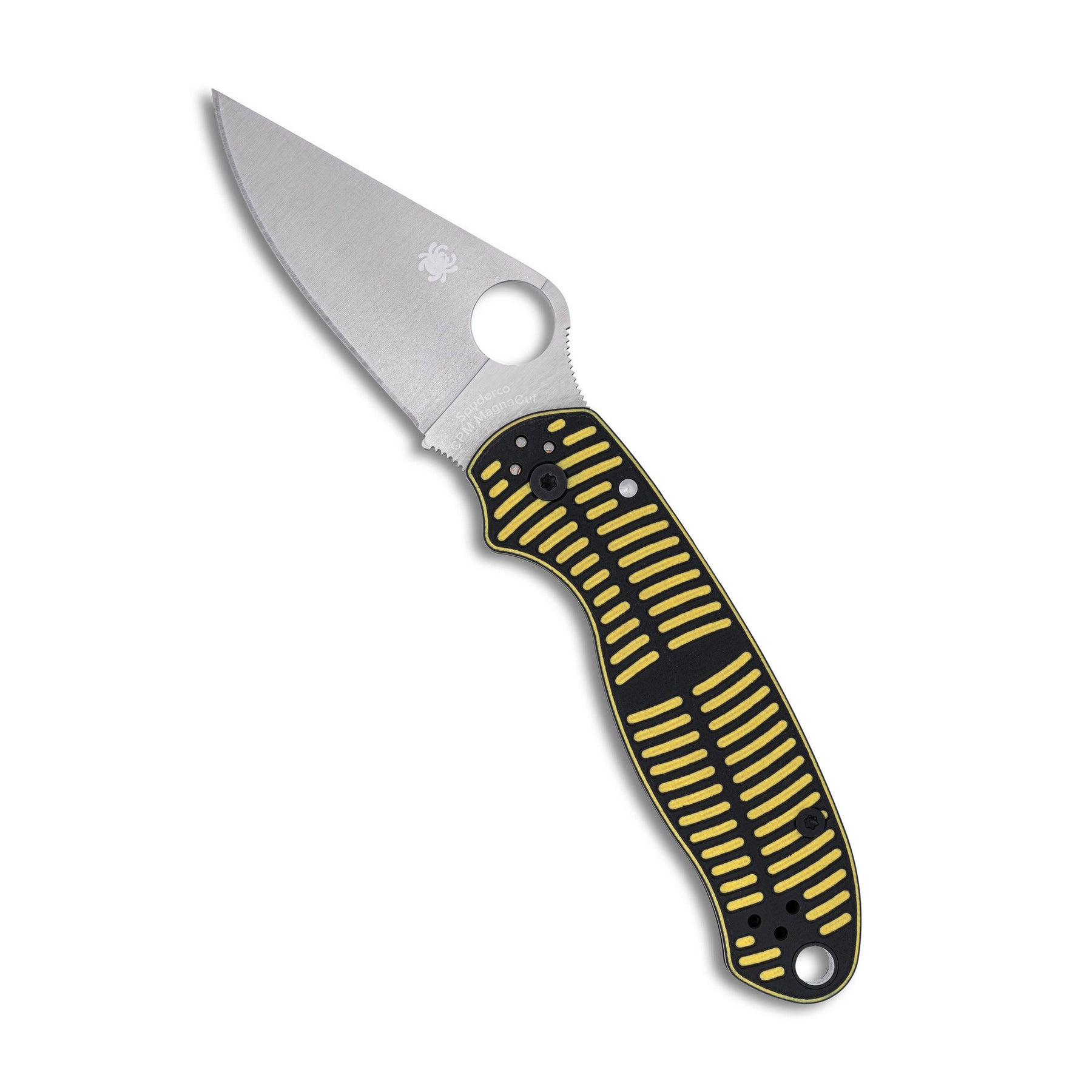 Spyderco PARA 3 Giallo Salt, filo liscio