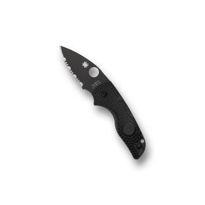 Spyderco LIL NATIVE Nera lama nera, filo liscio