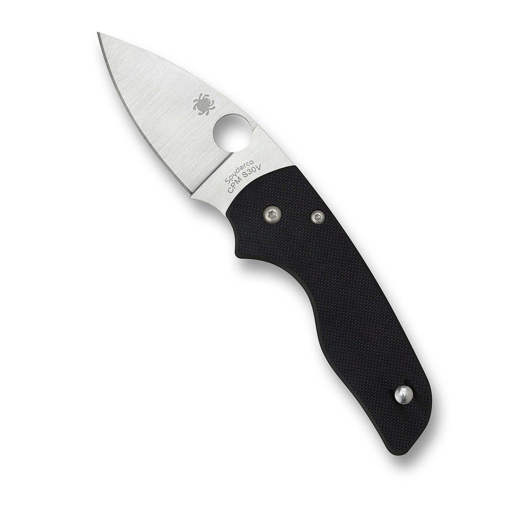 Spyderco LIL NATIVE Nera, filo liscio