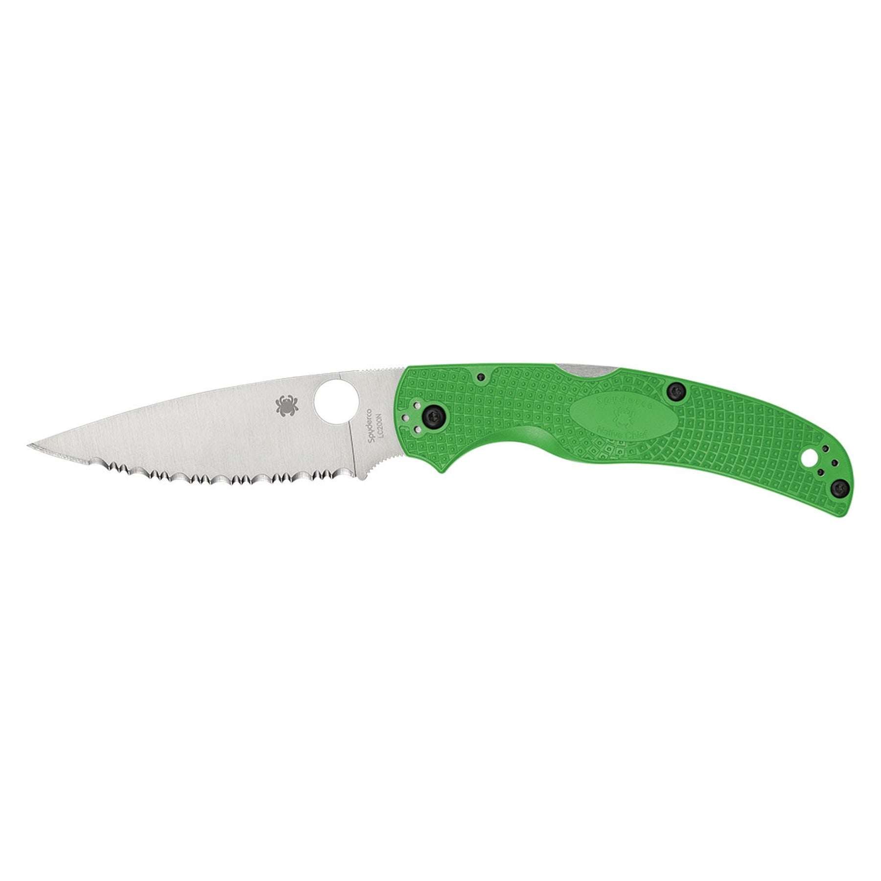 SPYDERCO | NATIVE CHIEF LIGHTWEIGHT - Coltello chiudibile EDC - BackPacco - BP-SPYDERCO-C244SGR