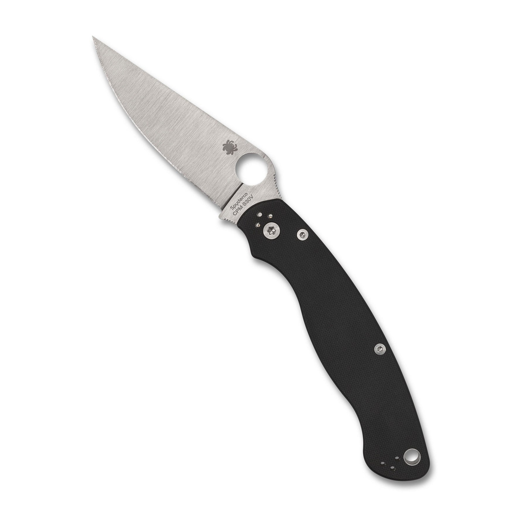 Spyderco MILITARY 2 Nero, filo liscio
