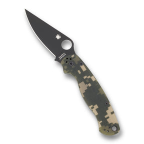SPYDERCO | PARA MILITARY 2 - Coltello chiudibile EDC - BackPacco - BP-SPYDERCO-C81GPCMOBK2