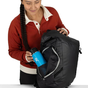 Zaino Osprey Transporter Zinch da 22 litri, chiusura roll-top impermeabile, spallacci imbottiti, ideale per uso quotidiano, viaggio o trekking leggero