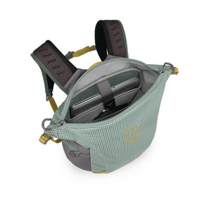 Zaino Osprey Transporter Zinch da 22 litri, chiusura roll-top impermeabile, spallacci imbottiti, ideale per uso quotidiano, viaggio o trekking leggero