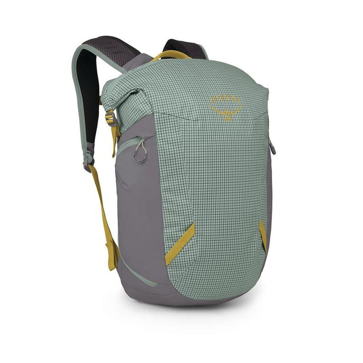 Zaino Osprey Transporter Zinch da 22 litri, chiusura roll-top impermeabile, spallacci imbottiti, ideale per uso quotidiano, viaggio o trekking leggero