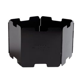 VARGO | ALUMINIUM WINDSCREEN - Paravento per fornello - BackPacco - BP-VARGO-T420-BLK