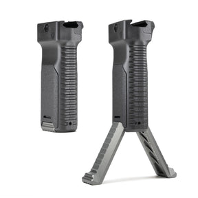 STRIKE IND. | STRIKE FOREGRIP WITH BIPOD - Impugnatura anteriore / bipiede - BackPacco - BP-STRIKE-SI-AR-AL-BIPOD-GY