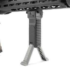 STRIKE IND. | STRIKE FOREGRIP WITH BIPOD - Impugnatura anteriore / bipiede - BackPacco - BP-STRIKE-SI-AR-AL-BIPOD-GY