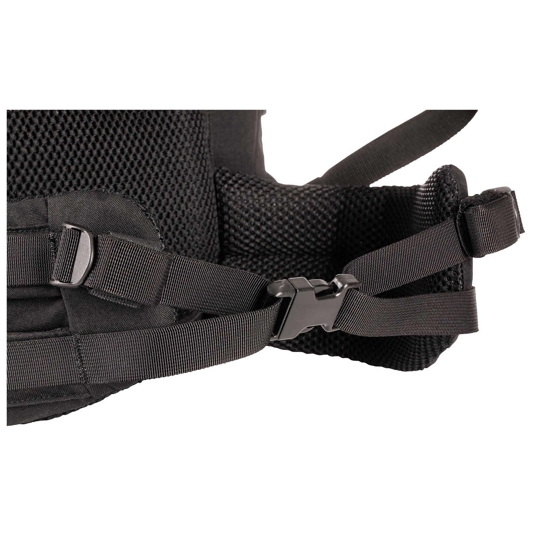 ZAINO RUSH100 60 litri di 5.11 Tactical Black (nero) - vista dettaglio cinghie cintura lombare