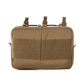 tasca MOLLE orizzontale 9x6 flex pouch di 5.11 sabbia (kangaroo) - vista frontale