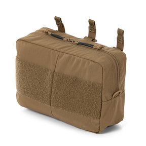 tasca MOLLE orizzontale 9x6 flex pouch di 5.11 sabbia (kangaroo) - vista diagonale 