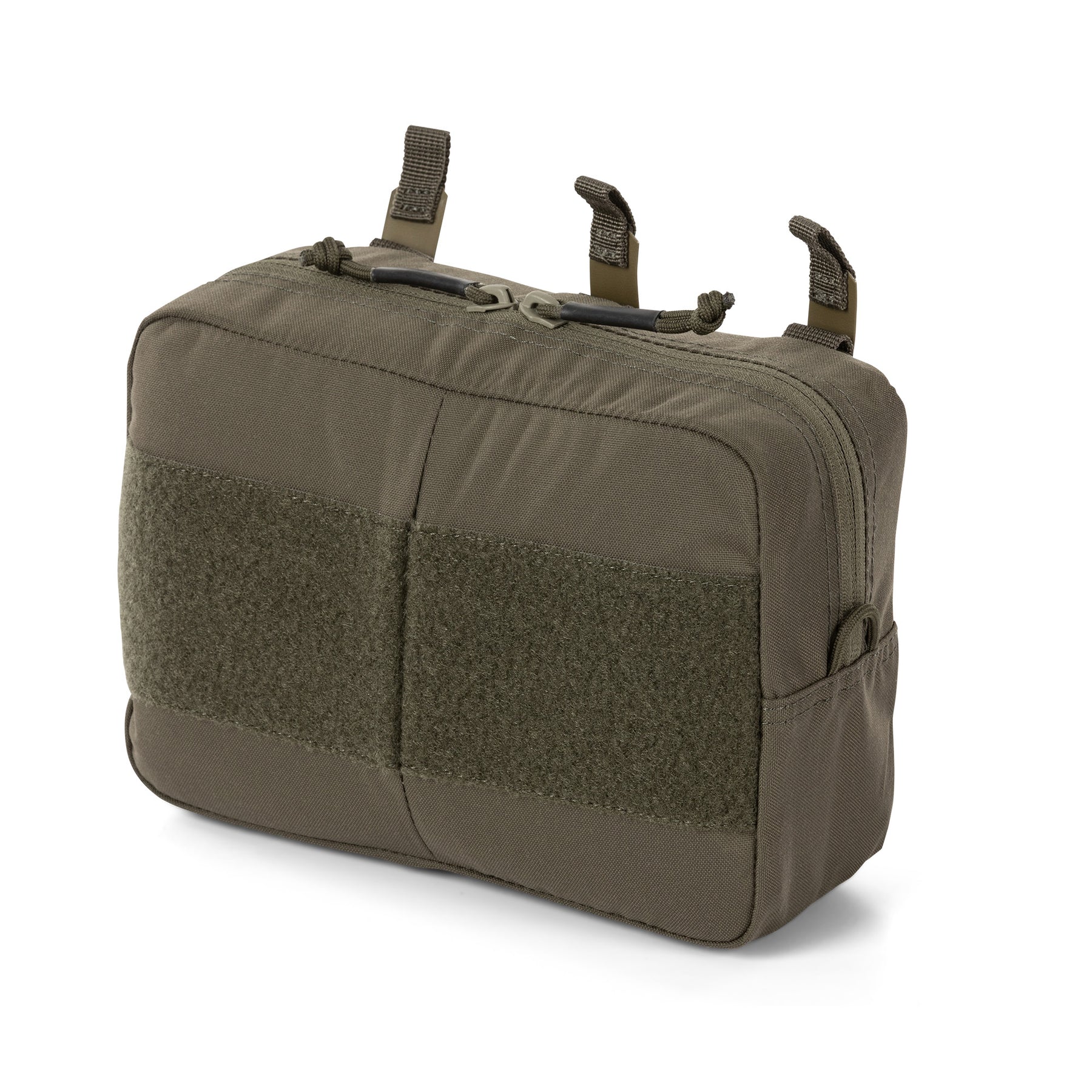 tasca MOLLE orizzontale 9x6 flex pouch di 5.11 verde (ranger green) - vista diagonale