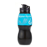 borraccia filtrante water-to-go classic blu chiusa