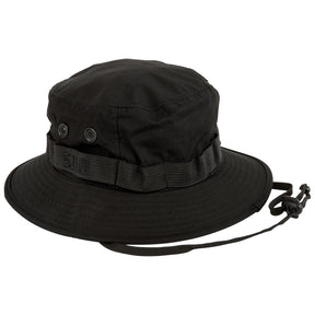 Capppello boonie hat di 5.11 - black nero - vista laterale