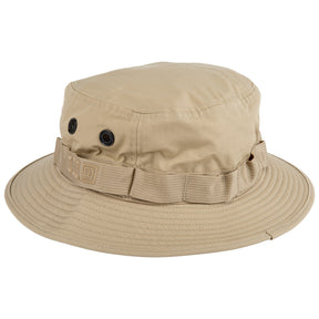 Capppello boonie hat di 5.11 - sabbia tdu khaki- vista frontale
