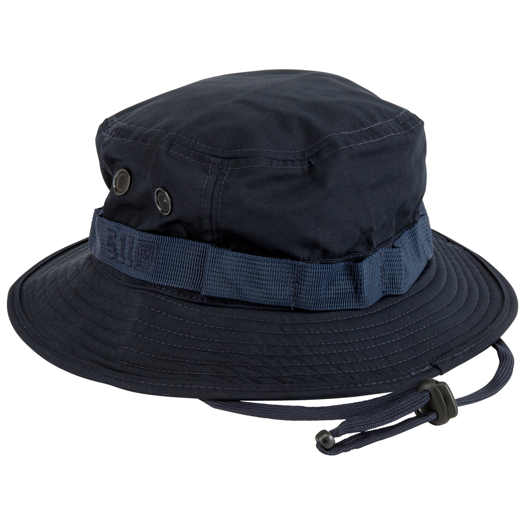 Capppello boonie hat di 5.11 - blu dark navy - vista laterale