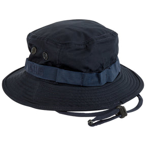 Capppello boonie hat di 5.11 - blu dark navy - vista laterale