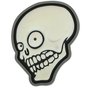 LOOK SKULL patch in 3d di MAXPEDITION - VERSIONE GLOW CHE SI ILLUMINA AL BUIO