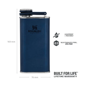 STANLEY CLASSIC EASY FILL WIDE MOUTH FLASK  nightfall infografia