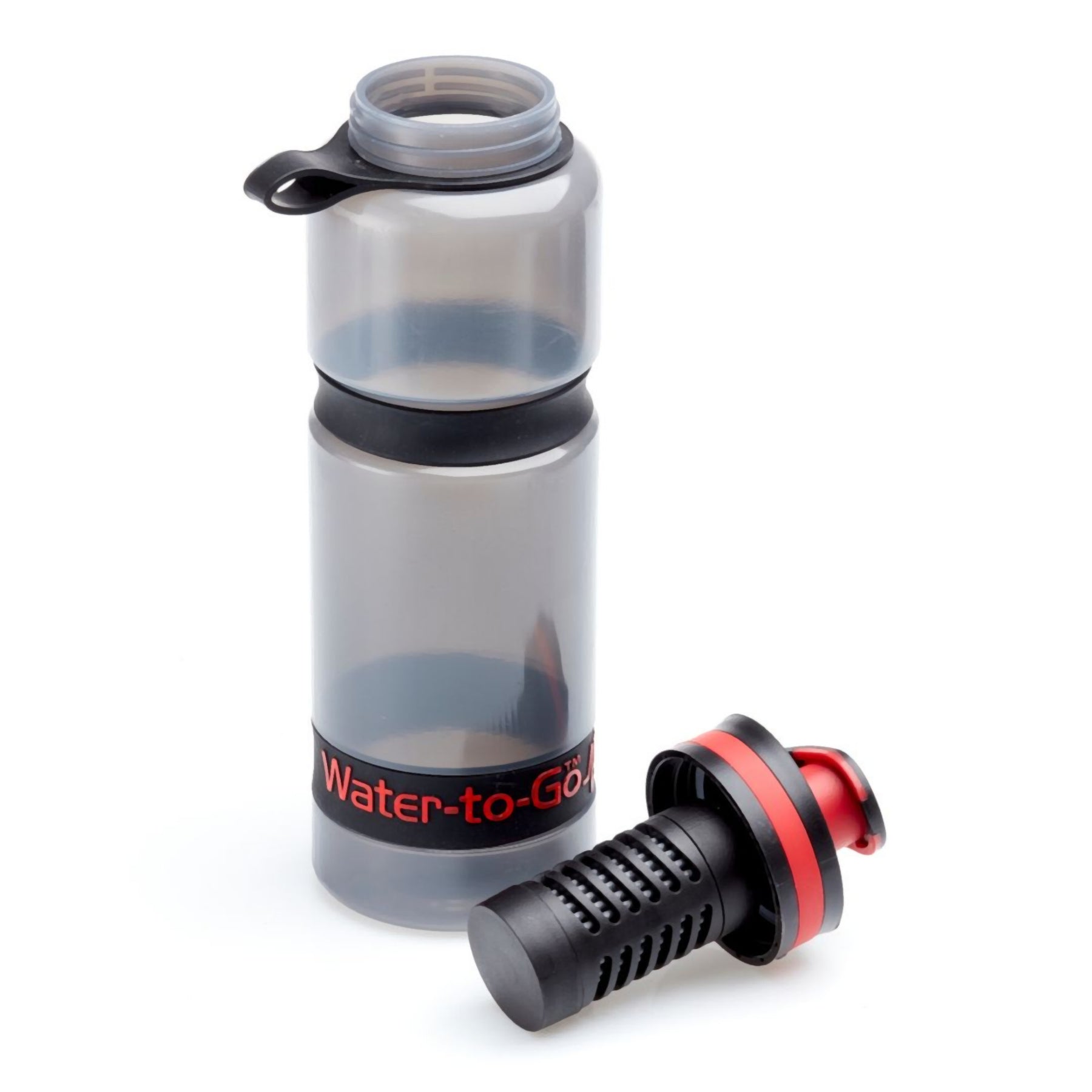 Water-to-Go Active Bottle 75cl - Borraccia Filtrante - Rosso